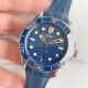 New AAA Replica Swiss Omega Seamaster Diver 300m Blue Dial Blue Rubber Band Watch (2)_th.jpg